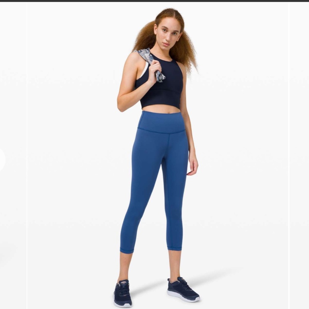 Lululemon Wunder Train High-Rise Crop 21"
Regatta Blue Size 2